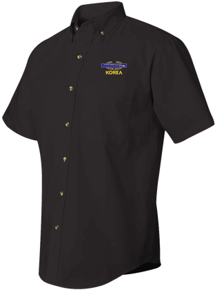 U.S. Army Korea (CIB) Short Sleeve Dress Shirt - CLOSEOUT SALE!