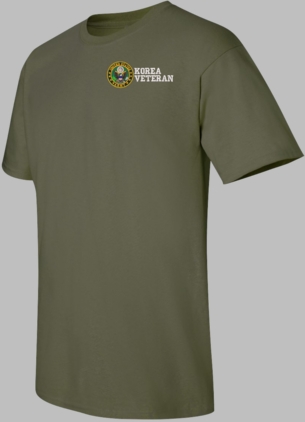 U.S. Army Korea Veteran Embroidered T-Shirt