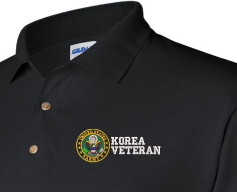 U.S. Army Korea Veteran Polo