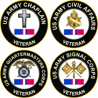 U.S. Army Kosovo Veteran Decals Thumbnail Illustration