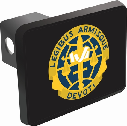 U.S. Army Legal Services Agency Unit Crest Hitch Cover