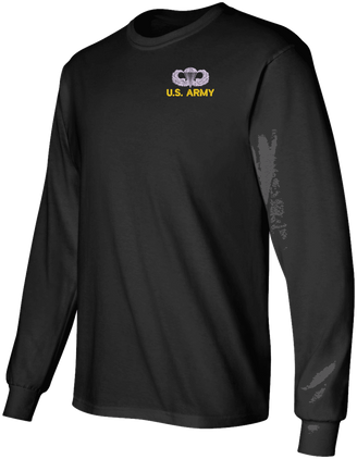U.S. Army Jump Wings Long Sleeve T-Shirt