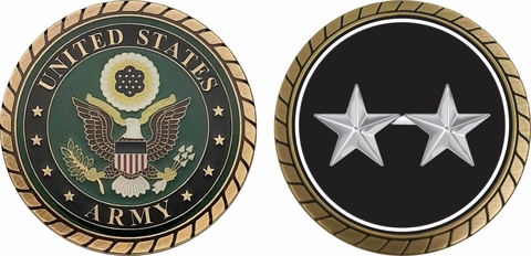 U.S. Army Major General Challenge Coin