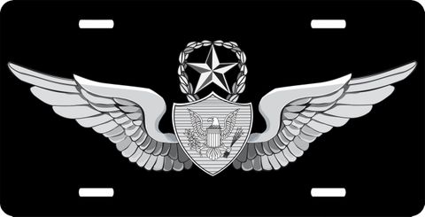 U.S. Army Master Aircrew Wings  License Plate