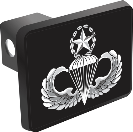 U.S. Army Master Jump Wings Parachutist Hitch Cover