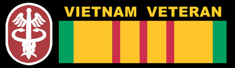 U.S. Army Medical Command Vietnam Bumper Sticker