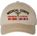 U.S. Army Medical Corps Afghanistan Veteran Unstructured Dad Cap
