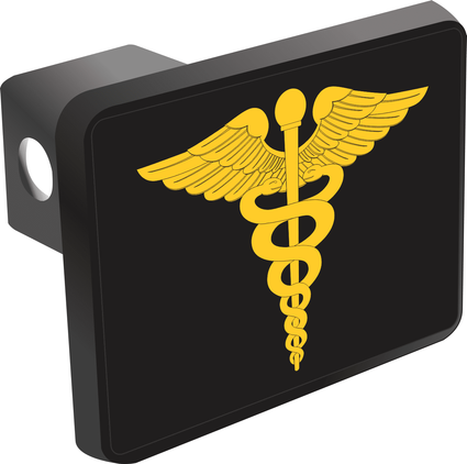 U.S. Army Medical Corps Hitch Cover