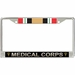 U.S. Army Medical Corps Iraq Veteran License Plate Frame