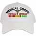 U.S. Army Medical Corps Vietnam Veteran Embroidered Cap