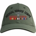 U.S. Army Medical Service Corps Afghanistan Veteran Embroidered Cap