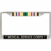 U.S. Army Medical Service Corps Gulf War Veteran License Plate Frame