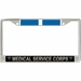 U.S. Army Medical Service Corps Korea Veteran License Plate Frame