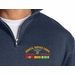 U.S. Army Medical Service Corps Vietnam Veteran Embroidered Quarter-Zip Pullover