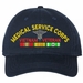 U.S. Army Medical Service Corps Vietnam Veteran Unstructured Dad Cap