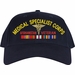 U.S. Army Medical Specialist Corps Afghanistan Veteran Embroidered Cap