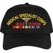 U.S. Army Medical Specialist Corps Iraq Veteran Embroidered Cap