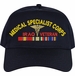 U.S. Army Medical Specialist Corps Iraq Veteran Embroidered Cap