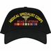 U.S. Army Medical Specialist Corps Iraq Veteran Embroidered Cap