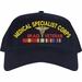 U.S. Army Medical Specialist Corps Iraq Veteran Embroidered Cap