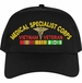 U.S. Army Medical Specialist Corps Vietnam Veteran Embroidered Cap