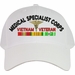 U.S. Army Medical Specialist Corps Vietnam Veteran Embroidered Cap