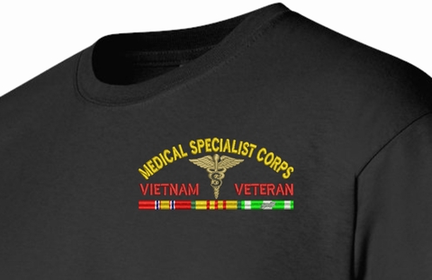 U.S. Army Medical Specialist Corps Vietnam Veteran T-Shirt