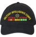 U.S. Army Military Intelligence Corps Vietnam Veteran Unstructured Dad Cap
