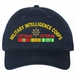 U.S. Army Military Intelligence Corps Vietnam Veteran Unstructured Dad Cap