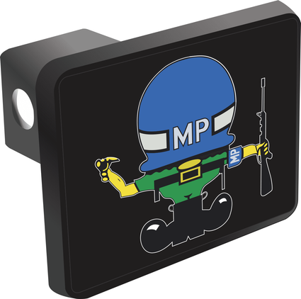 U.S. Army Military Police Character Hitch Cover