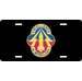 U.S. Army Missile Command Unit Crest License Plate