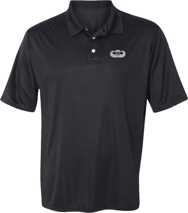 U.S. Army Jump Wings Moisture Wicking Polo