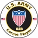 U.S. Army MOS 02B Coronet Player