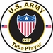 U.S. Army MOS 02F Tuba Player