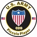 U.S. Army MOS 02G Piccolo Player