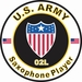 U.S. Army MOS 02L Saxophone Player