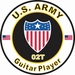 U.S. Army MOS 02T Guitar Player