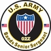 U.S. Army MOS 02Z Bands Senior Sergeant
