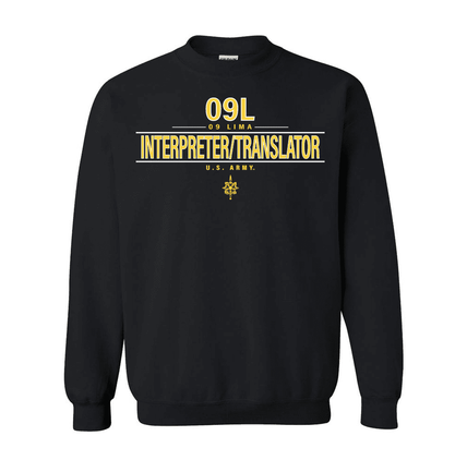 U.S. Army MOS 09l Interpreter Translator Sweatshirt