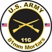 U.S. Army MOS 11C 81mm Mortars