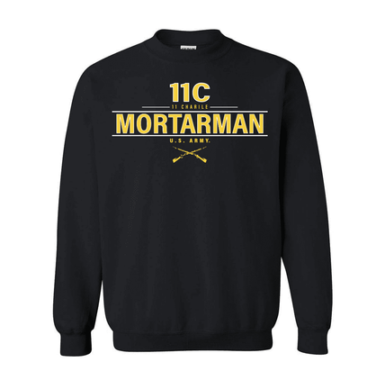U.S. Army MOS 11C Mortarman Sweatshirt