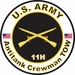 U.S. Army MOS 11H Antitank Crewman TOW