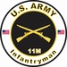 U.S. Army MOS 11M Infantryman