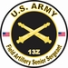 U.S. Army MOS 13Z Field Artillery Senior Sergeant