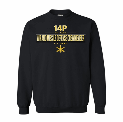 U.S. Army MOS 14P Air and Missile Defense Crewmember Sweatshirt