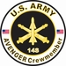 U.S. Army MOS 14S AVENGER Crewmember