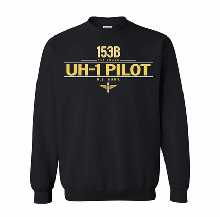 U.S. Army MOS 153b UH-1 Pilot Sweatshirt