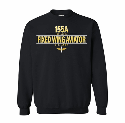 U.S. Army MOS 155a Fixed Wing Aviator Sweatshirt