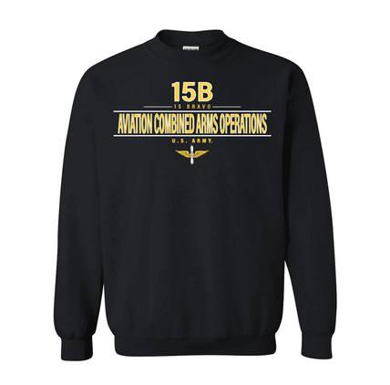 U.S. Army MOS 15b Aviation Combined Arms Operations Sweatshirt