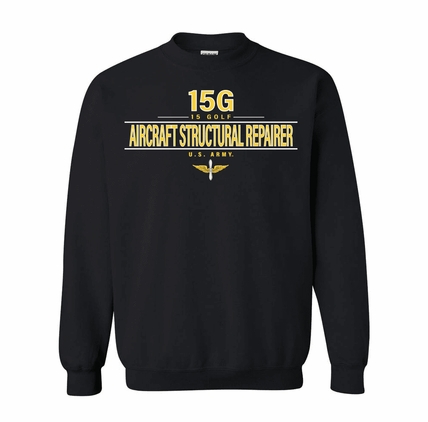 U.S. Army MOS 15g Aircraft Structural Repairer Sweatshirt